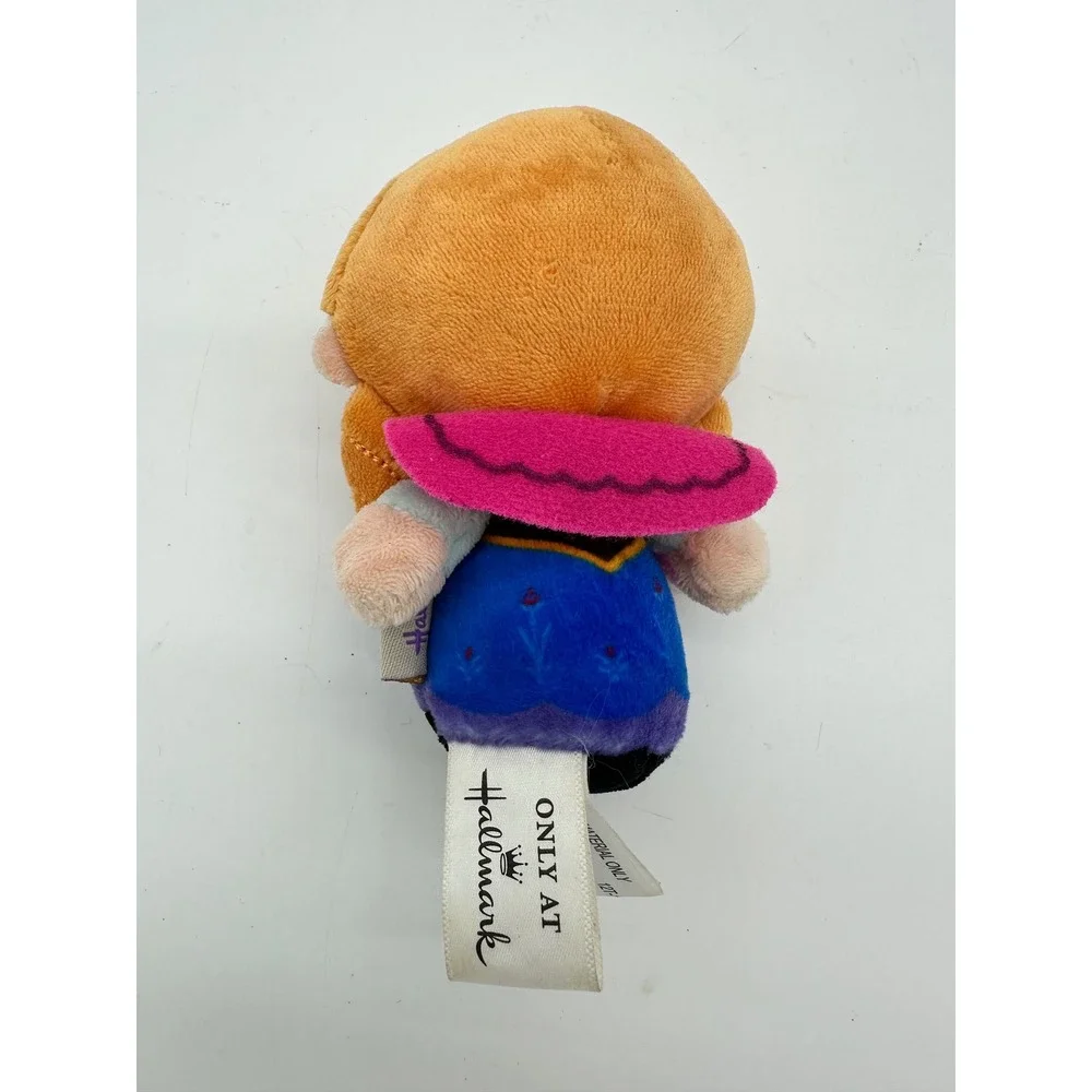 Hallmark‎ Itty Bittys Plush Kids Disney Frozen Anna Collectible Multicolor 4 in